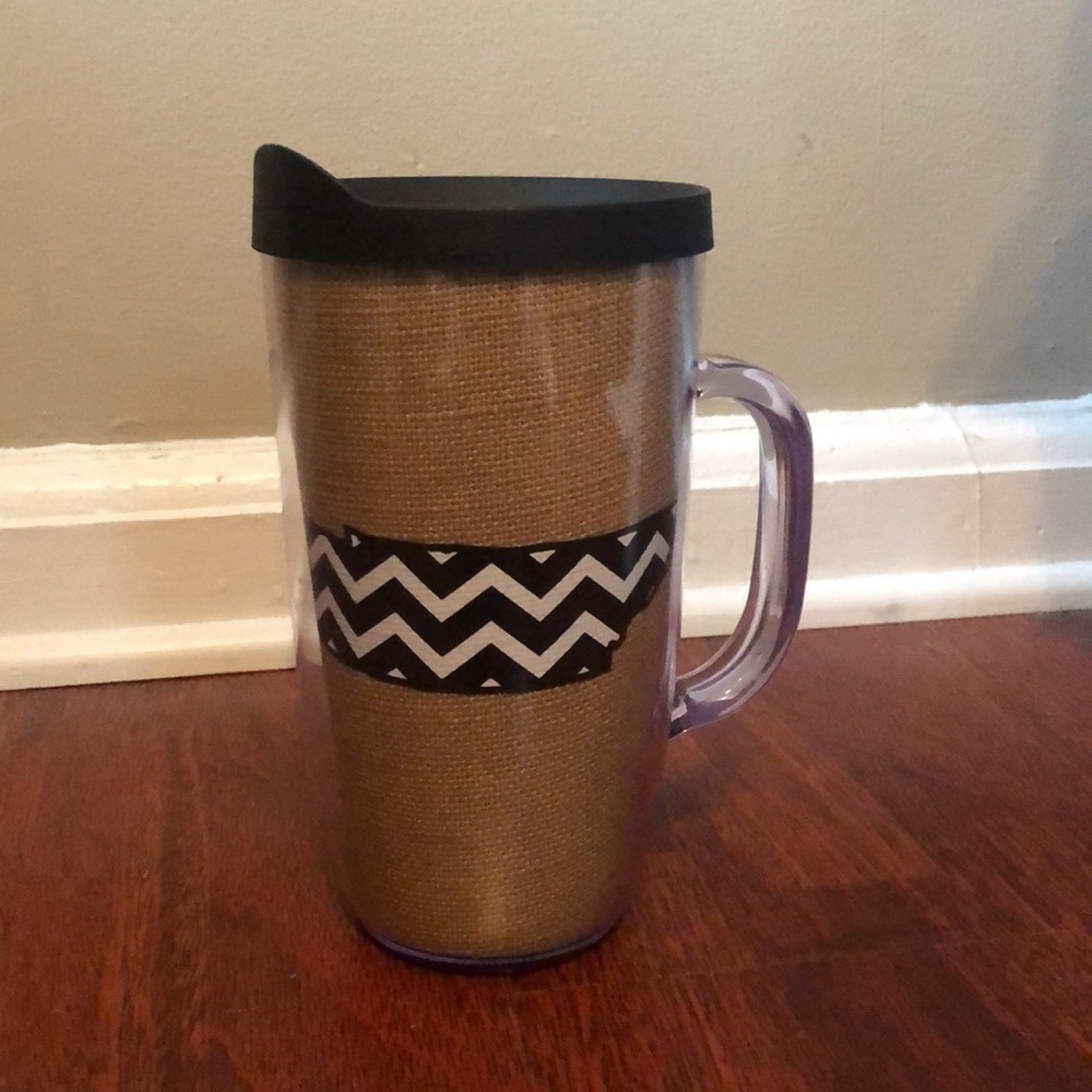 Burplap Tennessee 32oz Tumbler with handle